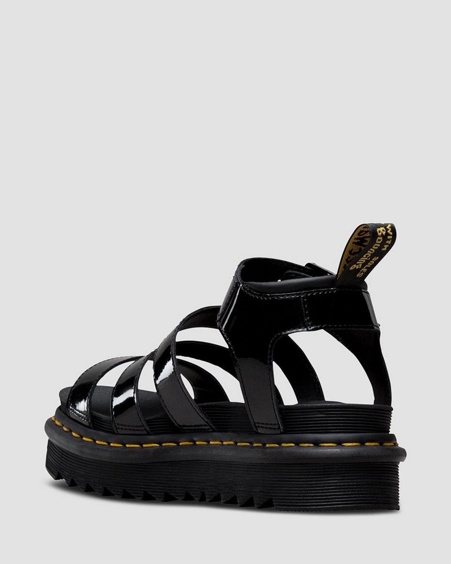 dr martens blaire patent sandals